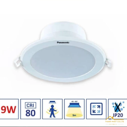 ĐÈN ÂM TRẦN DN CẢM BIẾN 9W