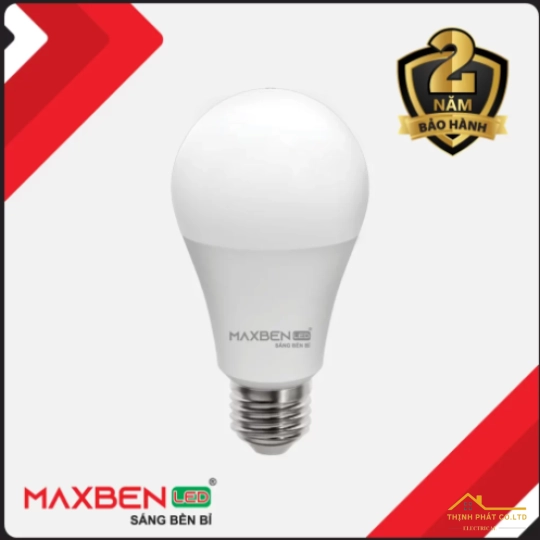 ĐÈN LED BULB TRÒN 20W E27 MAXBEN BE27-MB-A95-20