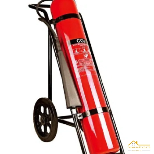 BÌNH CHỮA CHÁY XE ĐẨY KHÍ CO2 24KG - TOMOKEN