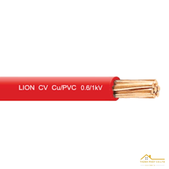 Cáp điện lực hạ thế, ruột đồng Lion CV-4 (7/0.85) - 0.6/1 kV 