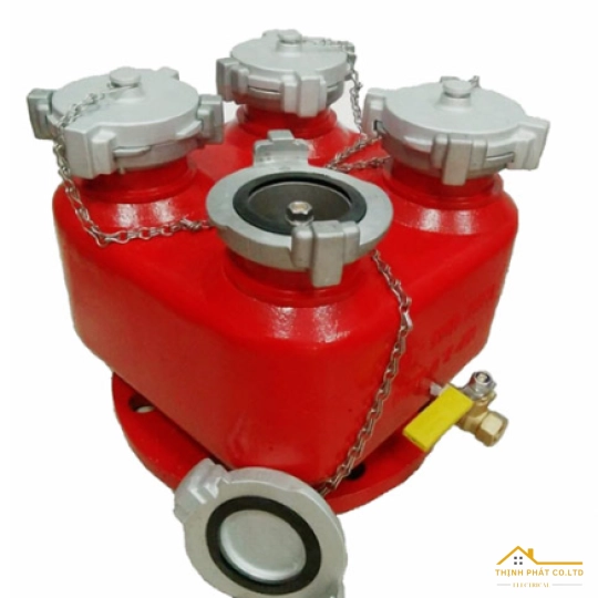 ĐẦU TRỤ TIẾP NƯỚC 4 NGÃ DN65 4DN65XDN150  - TMHK-4D65-150A