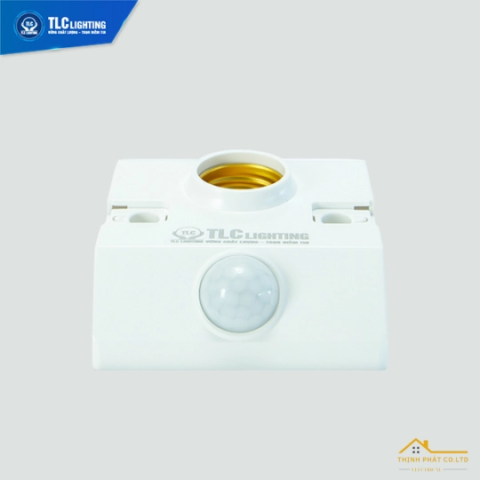 ĐUI ĐÈN E27 CẢM ỨNG GẮN TƯỜNG THẲNG TLC