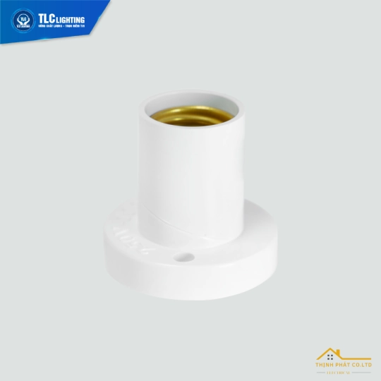 ĐUI ĐÈN E27 GẮN TƯỜNG THẲNG TLC