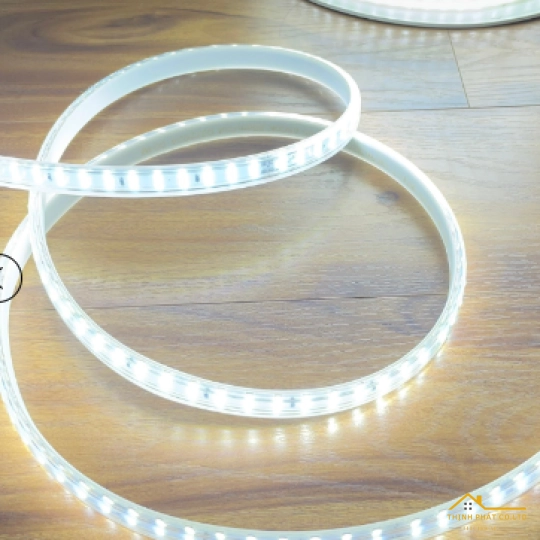 ĐÈN LED DÂY 220V HAPPY 2 HÀNG BÓNG LED 2835 11W/M - MAXBEN - LD2-MB-HP-2835-180B-T