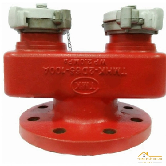 HỌNG TIẾP NƯỚC 2 CỬA - TMHK-2D65-100A