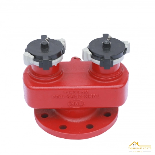 HỌNG TIẾP NƯỚC 2 CỬA - TMHK-2D65-100A