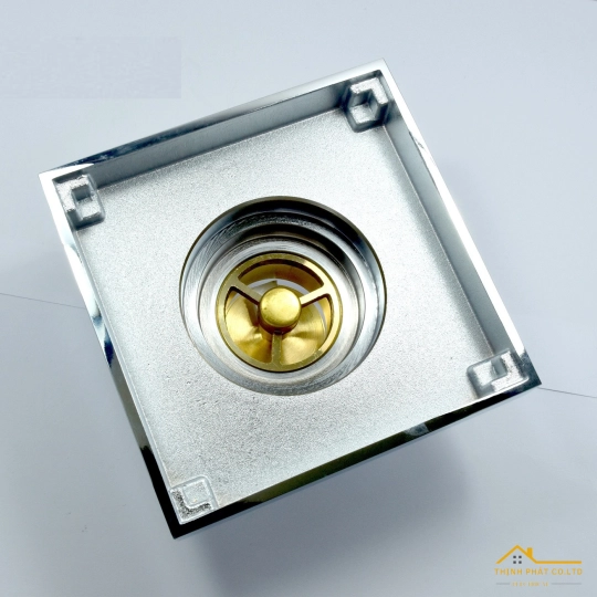PHỄU THOÁT SÀN CAO CẤP LR-11B MÀU CROME