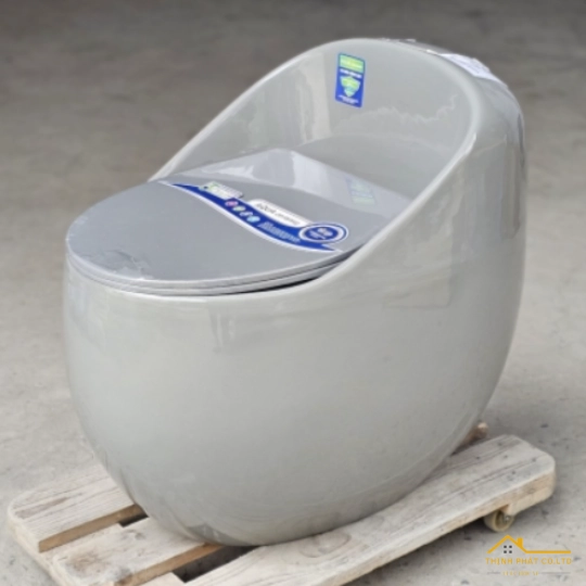 BỒN CẦU TRỨNG 1 KHỐI XÁM SA9292
