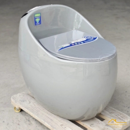 BỒN CẦU TRỨNG 1 KHỐI XÁM SA9292