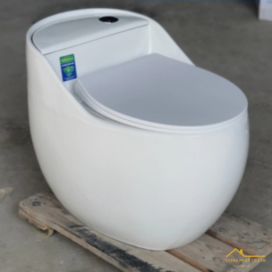 BỒN CẦU TRỨNG 1 KHỐI TRẮNG SA9294