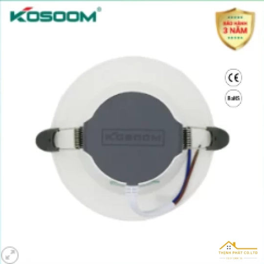 ĐÈN LED ÂM TRẦN SMART V2 12W KOSOOM - DL-KS-TDST2-12