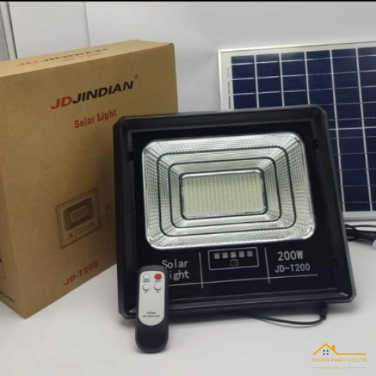 ĐÈN PHA LED NĂNG LƯỢNG MẶT TRỜI 200W JD-T200 JINDIAN