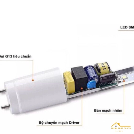 BÓNG ĐÈN TUÝP 1M2 - 45W MAXBEN T8-MB-45-1.2-T