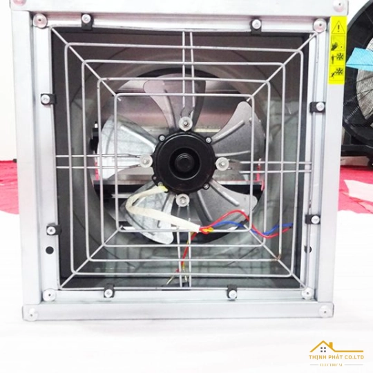 QUẠT THÔNG GIÓ VUÔNG TMG-700 370W/220V WING KHUNG THÉP 0.7MM