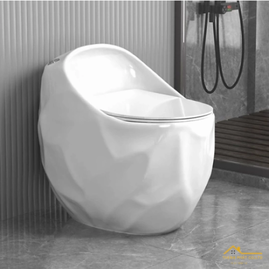 BỒN CẦU TRỨNG HẠT LẠC TRẮNG SA2219