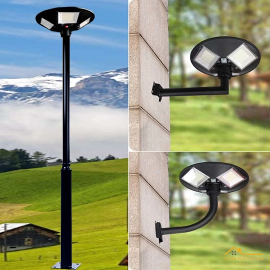 ĐÈN SÂN VƯỜN NĂNG LƯỢNG MẶT TRỜI 500W JD-UFO500 JINDIAN