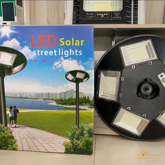 ĐÈN SÂN VƯỜN NĂNG LƯỢNG MẶT TRỜI 500W JD-UFO500 JINDIAN