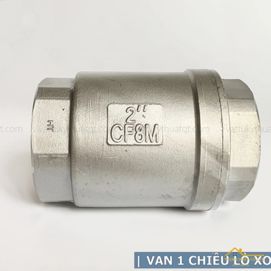 VAN MỘT CHIỀU LÒ XO REN INOX (15-50)