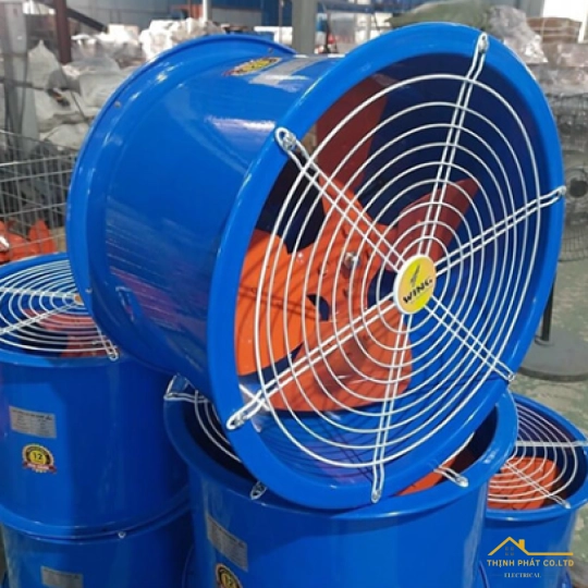 QUẠT THÔNG GIÓ TRÒN PHI 60CM 220V TM 600-4 WING